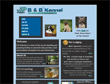 Tablet Screenshot of caninebedandbreakfastnj.com